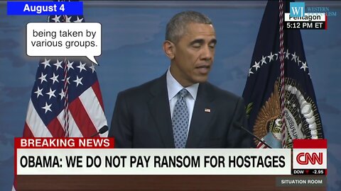 Obama Administration Finally Admits $400M To Iran Was Ransom For Hostages