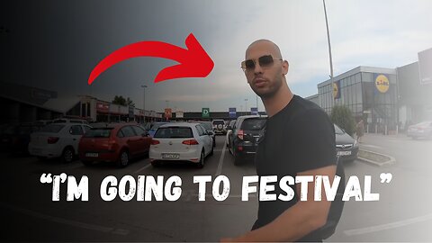 Andrew Tate GOES to A FESTIVAL