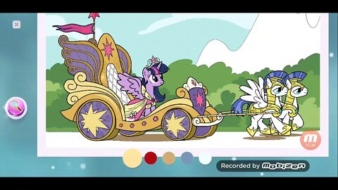 We are gonna paint Twilights chariot & more Rainbow Powered Ponies!!! / MLP:Color By Magic