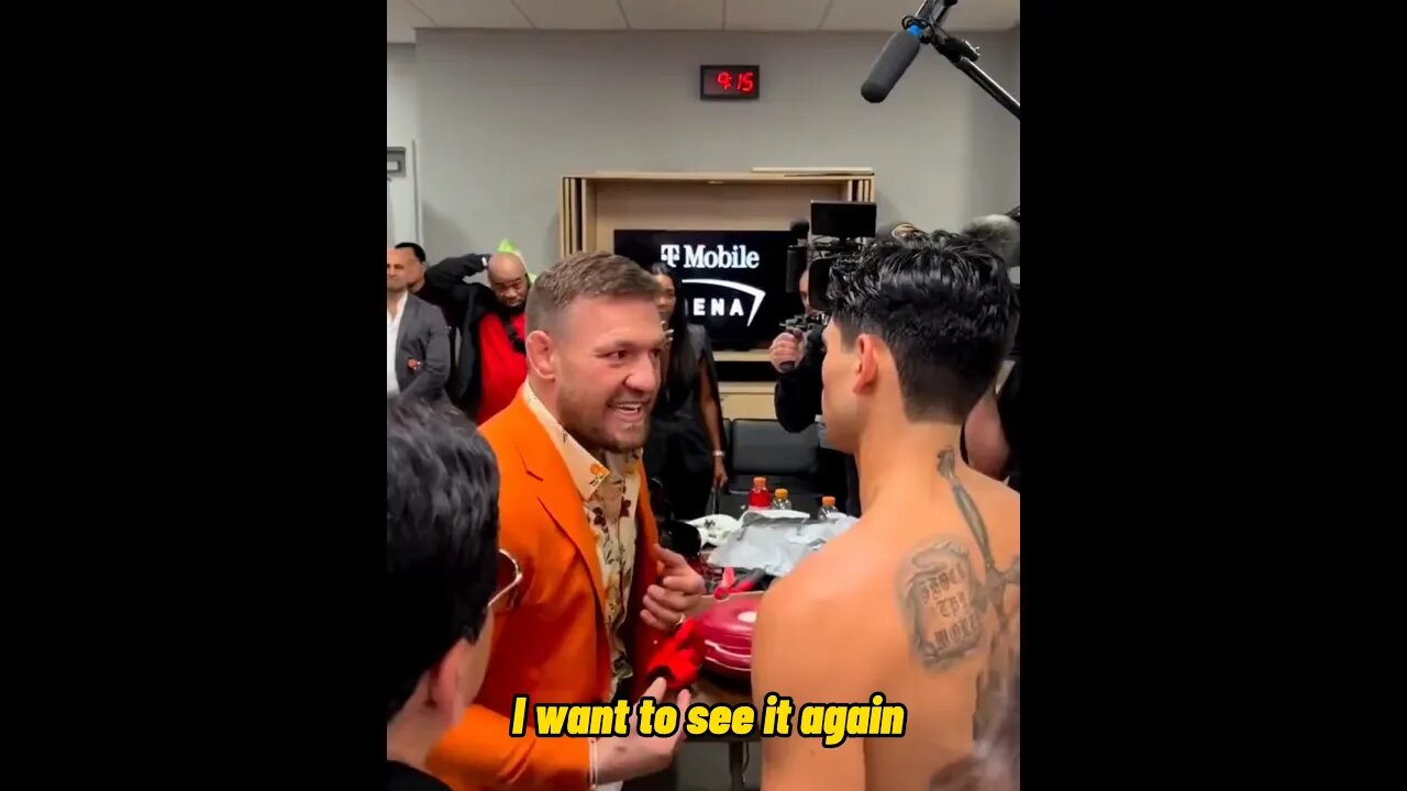 Conor Mcgregor advice for Ryan Garcia after Tank fight “you’re the future”