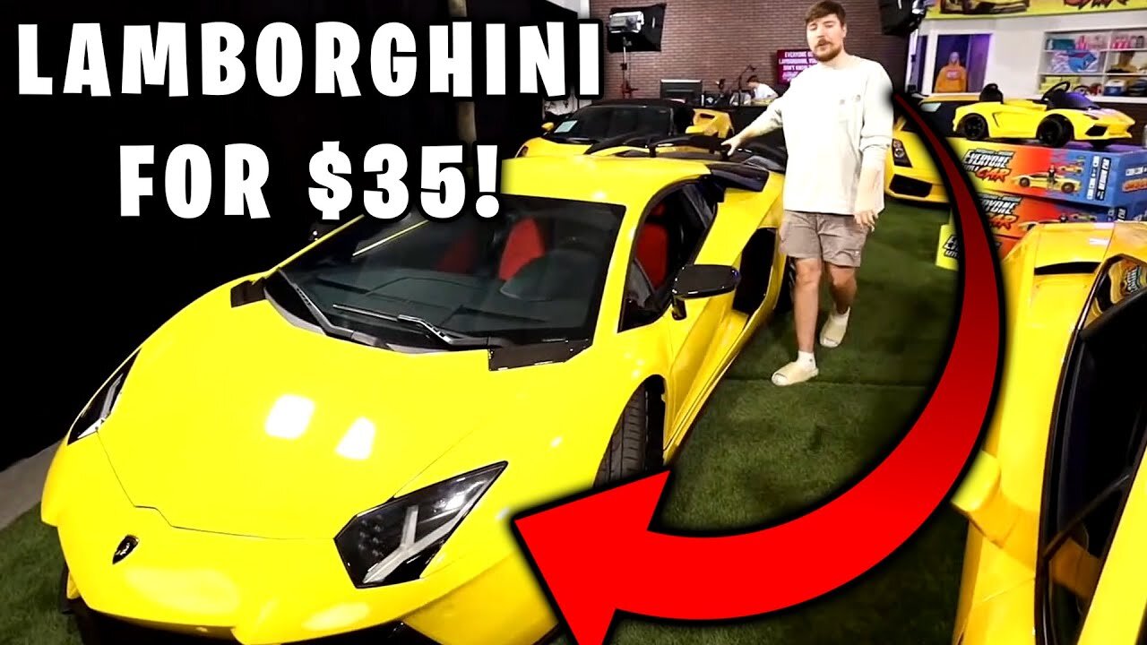 selling $35 mystery lamborghini