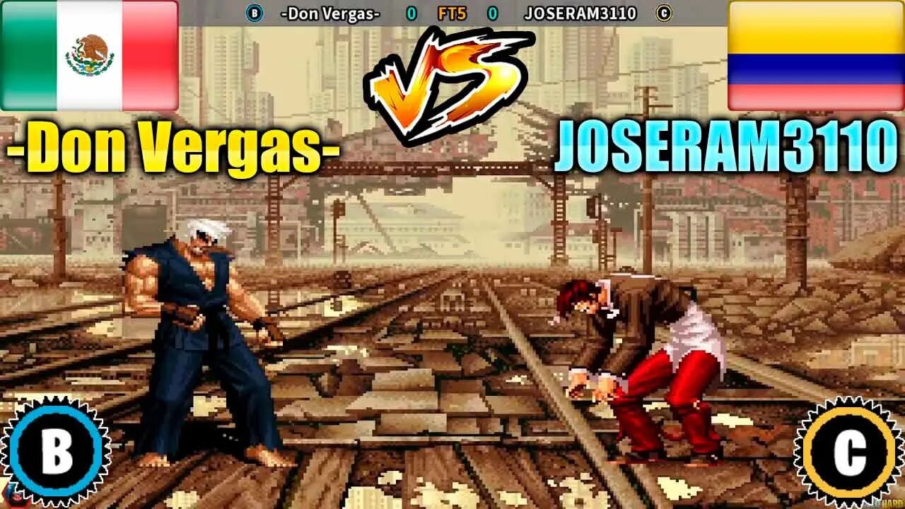 SNK vs. Capcom: SVC Chaos Super Plus (-Don Vergas- Vs. JOSERAM3110) [Mexico Vs. Colombia]