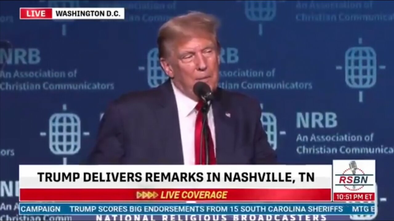 Trump | "The Inside People Are Very Dangerous. They Are Sick. I Know to Achieve Victory In This Fight Just Like In the Battles of the Past We Still Need the Hand of Our Lord & the Grace of Almighty God. We Have to Have That." - 2.23.24