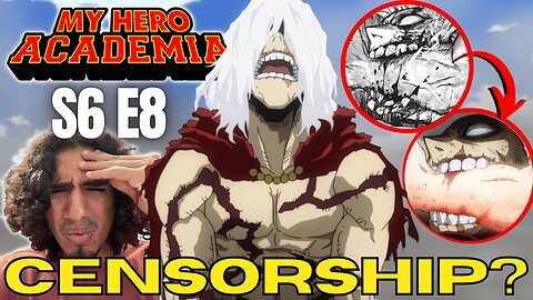 ANIME VS MANGA! | My Hero Academia Season 6 Episode 8 Group Reaction
