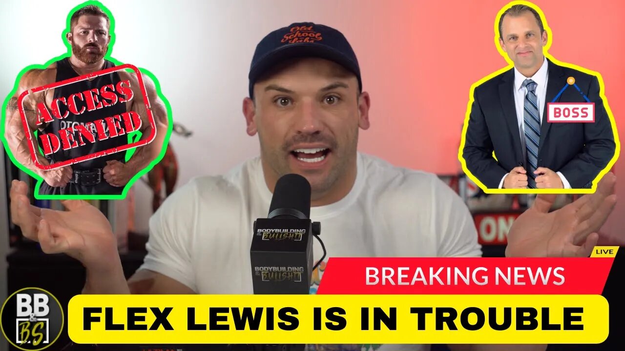 Flex Lewis is Out of The Olympia// Breaking News