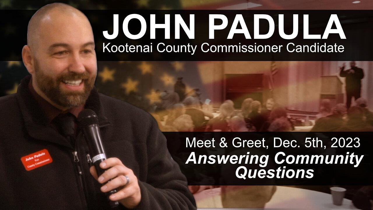 John Padula Meet & Greet, Dec. 5th, 2023