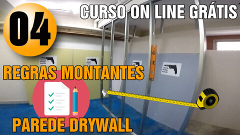 Curso de Drywall ONLINE GRÁTIS Aula 04