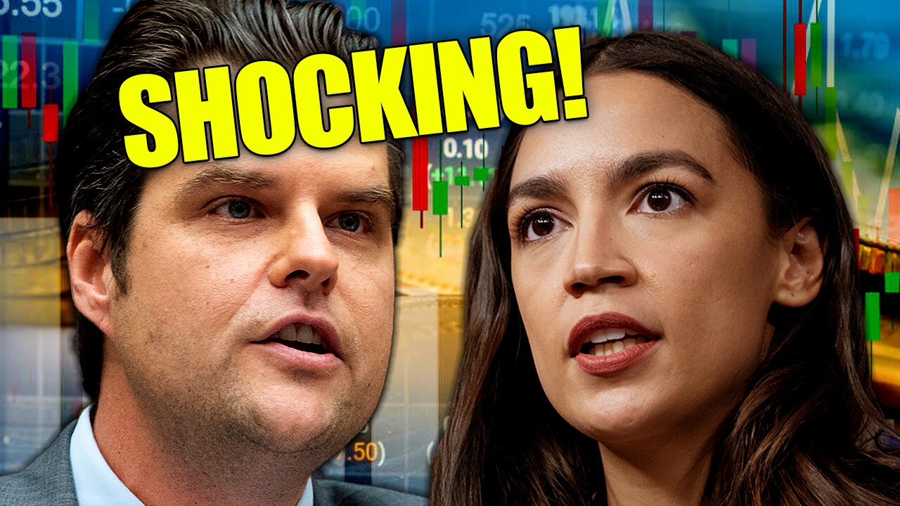 SHOCKING Matt Gaetz and AOC Unite Against Insider Trading!!