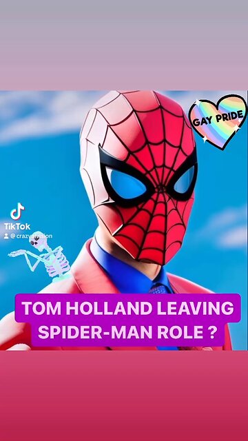 TOM HOLLAND LEAVING THE SPIDER-MAN ROLE ? #spiderversemovie #tomholland #spidermanfans #mcuedit