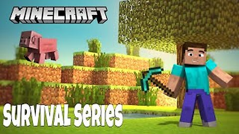Minecraft survival series making house part 1 | #minecraftsurvivalseries #minecraft #trending