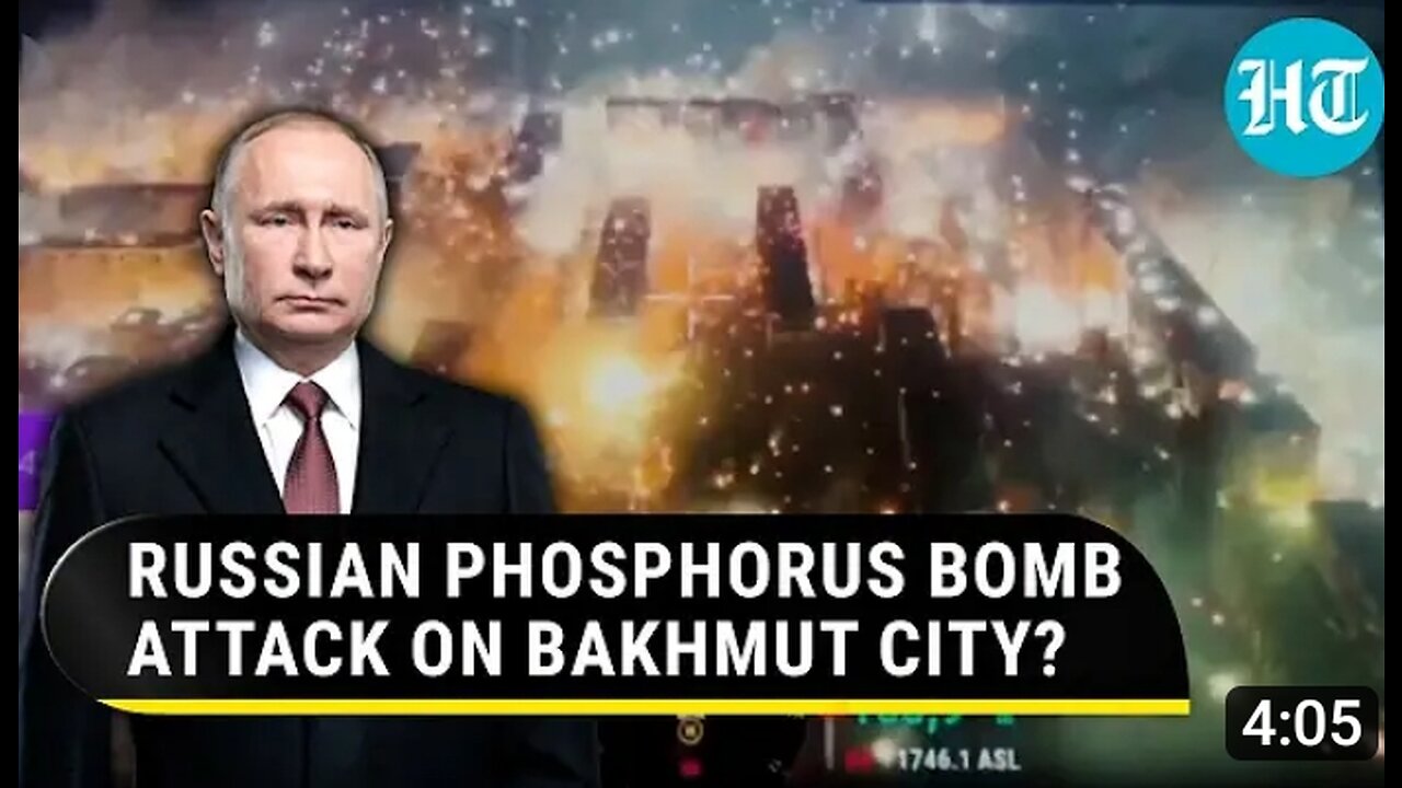Russia drops burning munitions on Ukrainian City, says Kyiv
