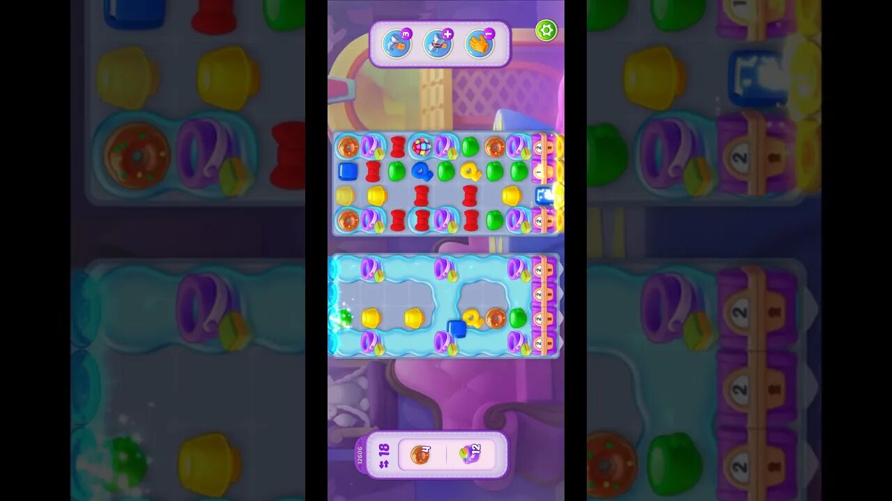 Shorts Playrix Homescapes Gameplay Walkthrough Level 12606-010