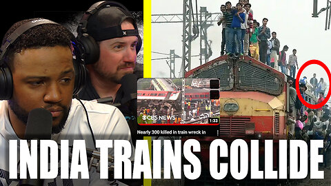 Terrifying Train Collision in India - Unbelievable Footage!