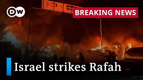 Hamas-run ministry: Dozens dead in Rafah strike | DW News