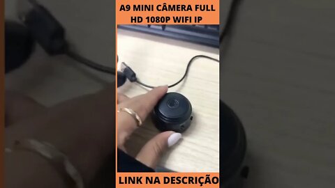 A9 Mini Câmera Full HD 1080P WiFi IP Sem Fio Infravermelho De Visão Noturna Monitor De Segurança