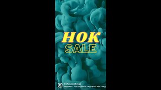 HOK Sale Now ! Small Business