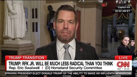 Rep Eric Swalwell: RFK Jr's Crackpot Theories Will Hurt Kids