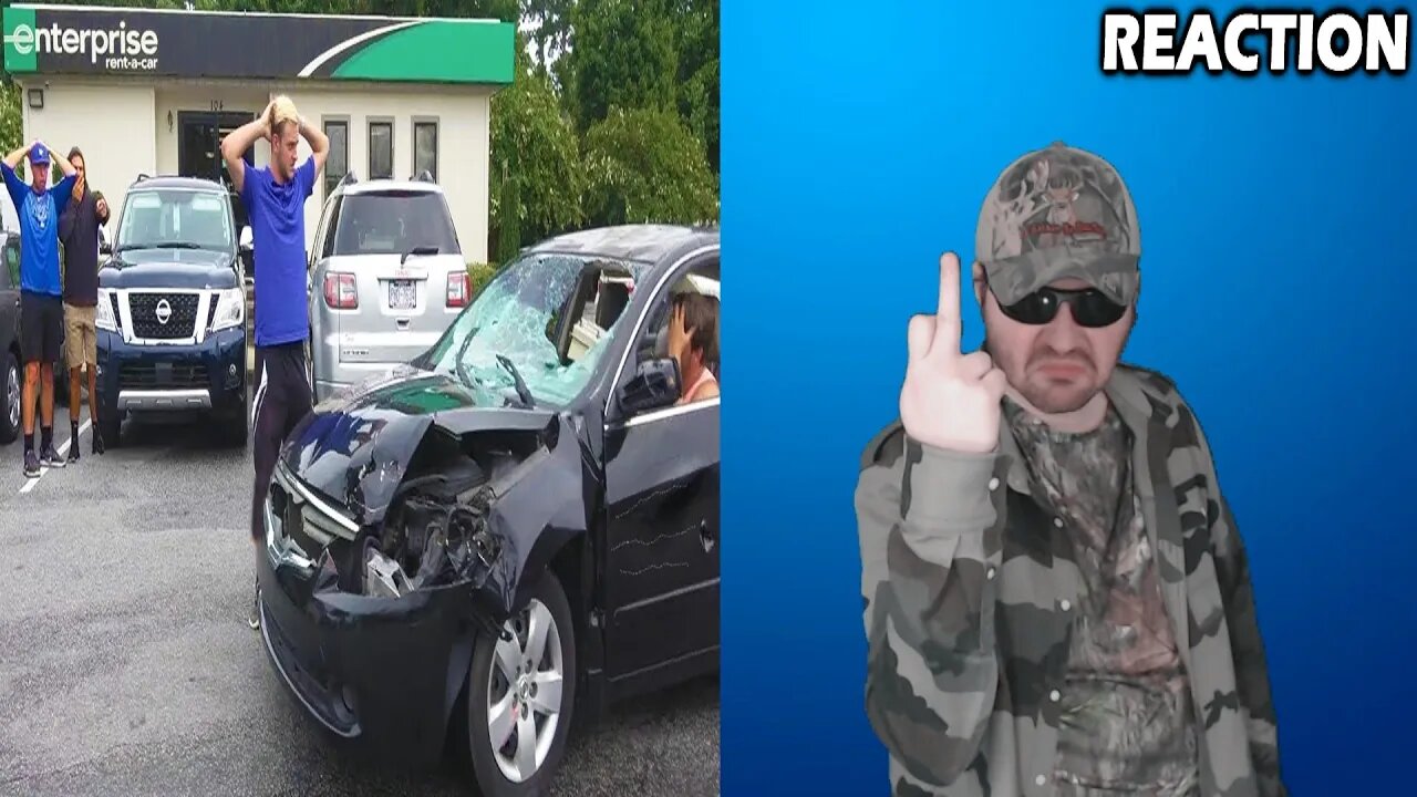 Returning Destroyed Rental Cars Prank (MrBeast) REACTION!!! (BBT)