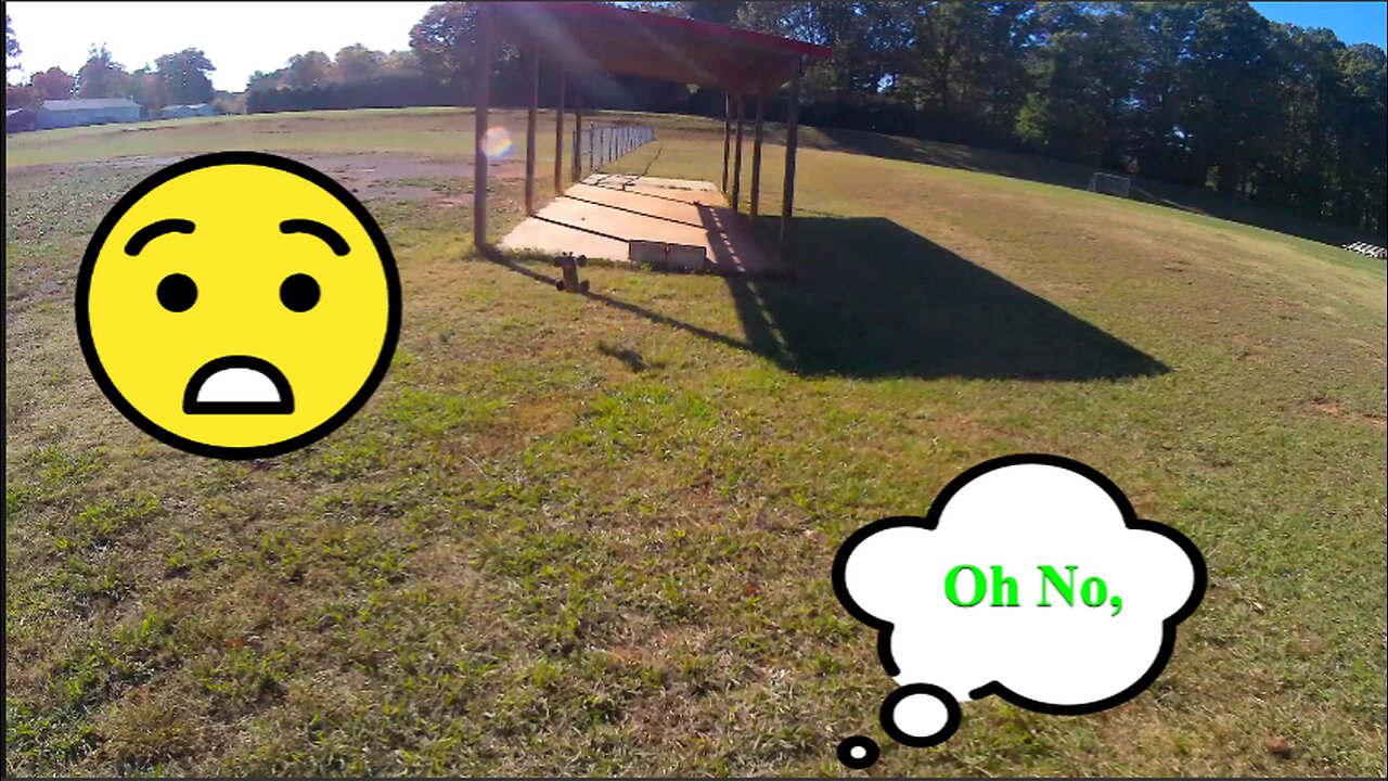 RC Dragon Jumping Ramps Under The Dugout Again