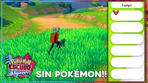 😱 ¿Que Pasa Si Entras en Combate sin Ningun Pokémon? *Pokémon Escudo y Espada*