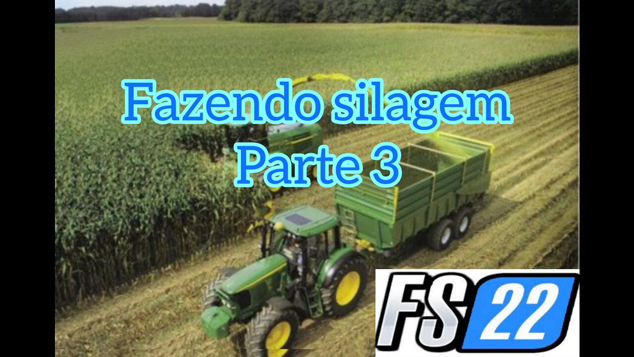 Timelapse farming simulator 2022 making silage part 3