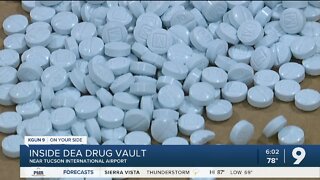 A rare look inside the Tucson DEA drug vault