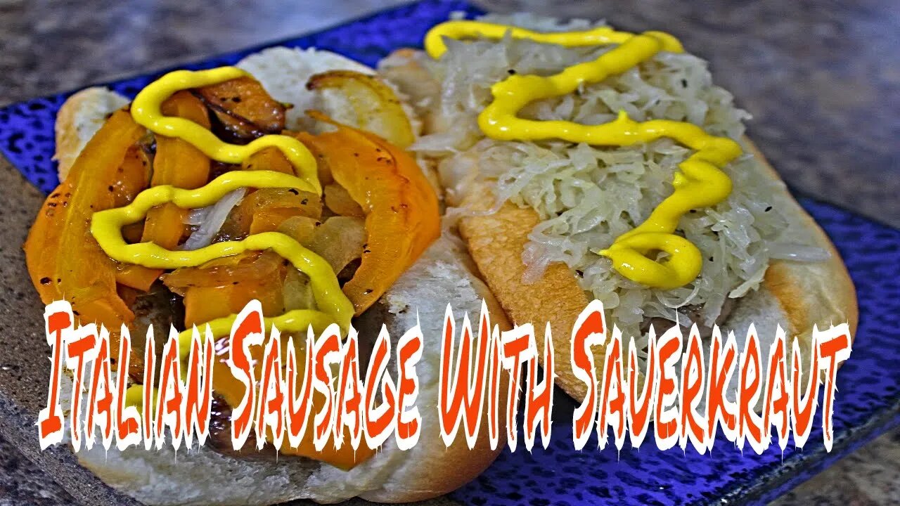 Italian Sausage With Sauerkraut ( Steelmadeusa )