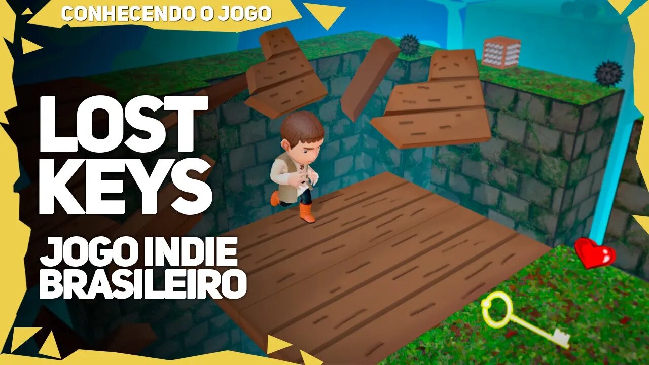 Lost Keys | Jogo Indie Brasileiro - Gameplay