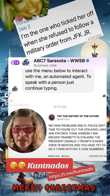 TRUMBETTI REFUSES MILITARY ORDER FROM JFK JR