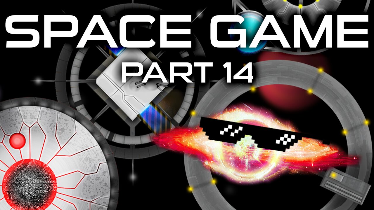 Space Game Part 14 - Art - Space Stations & Star Corona's