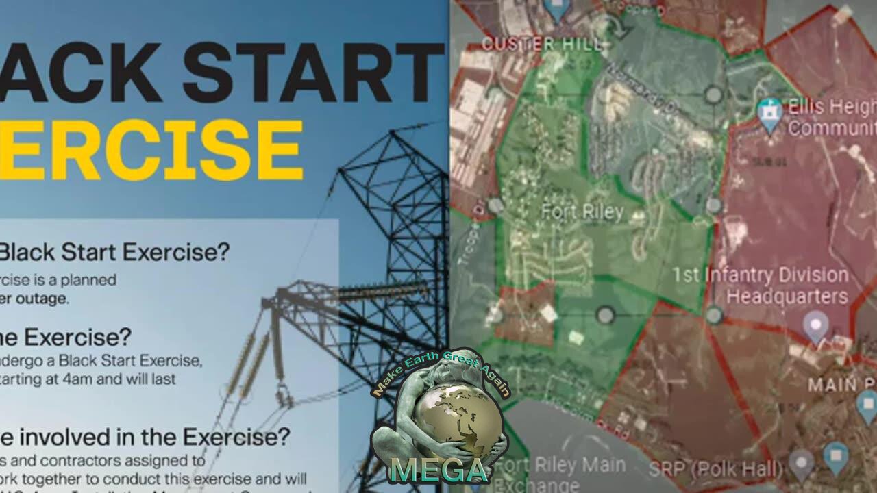 Black Start "Grid Down" Exercise at Fort Riley On July 26th, Rolling Blackout Alert for Pennsylvania