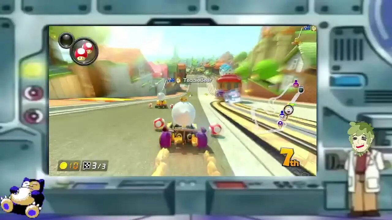 Prof.Grass Gaming: Lets TRY to Mario Kart For Real This Time