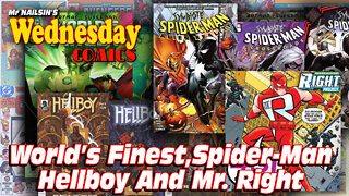 Mr Nailsin's Wednesday Comics:World's Finest Hellboy&Spider-Man