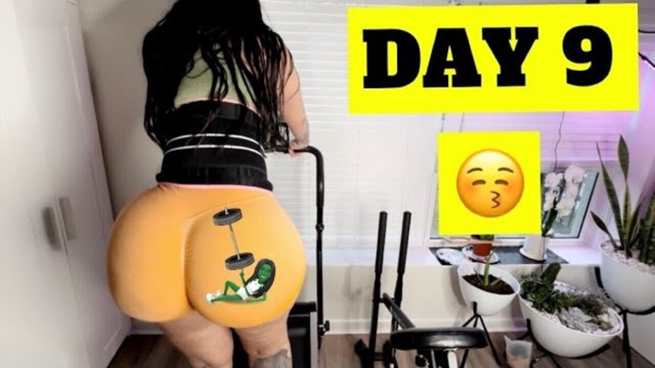 How to get Big Booty Twerk Work Out At Home day 9