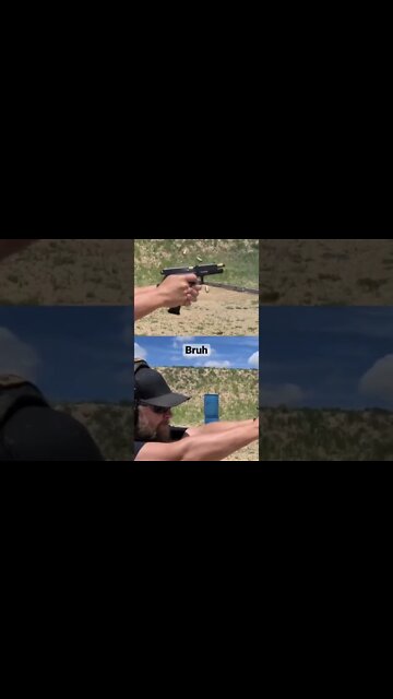 #machinegun Glock or nah? #shorts