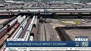 How a railroad strike could impact local, national economies