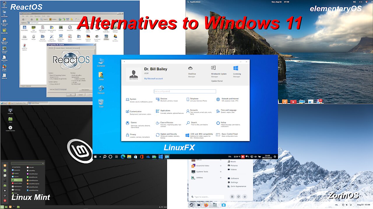 DrBill.TV #498 - The Windows 11 Alternatives Edition!