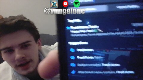 Yung Alone Reacts To Email from Fresh Tunes Distribution Acting Fake