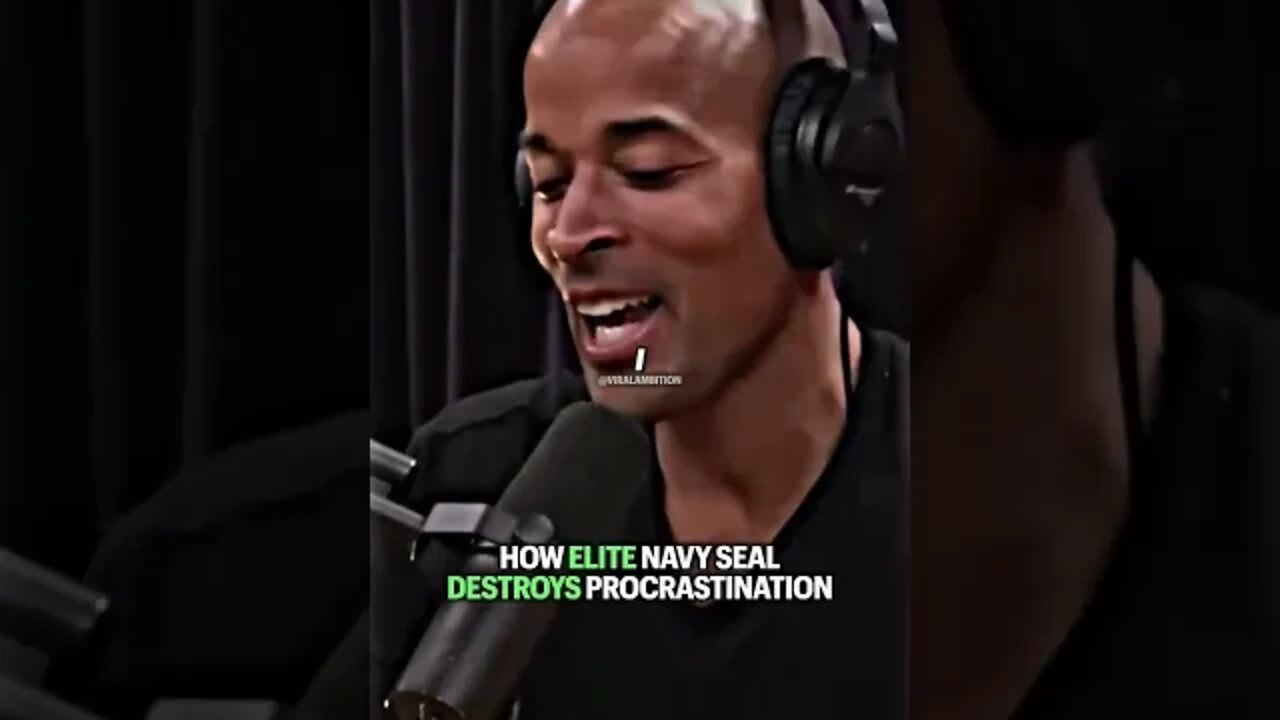 How Elite Navy Seal David Goggins Deals With Procrastination