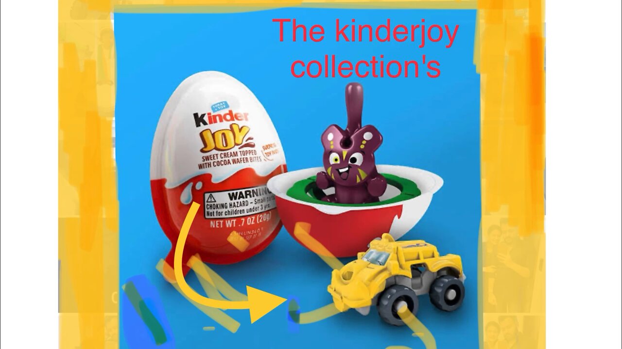 💫The Kinder JOY🧸 Collection🏎️ #toys#kinderjoy#play