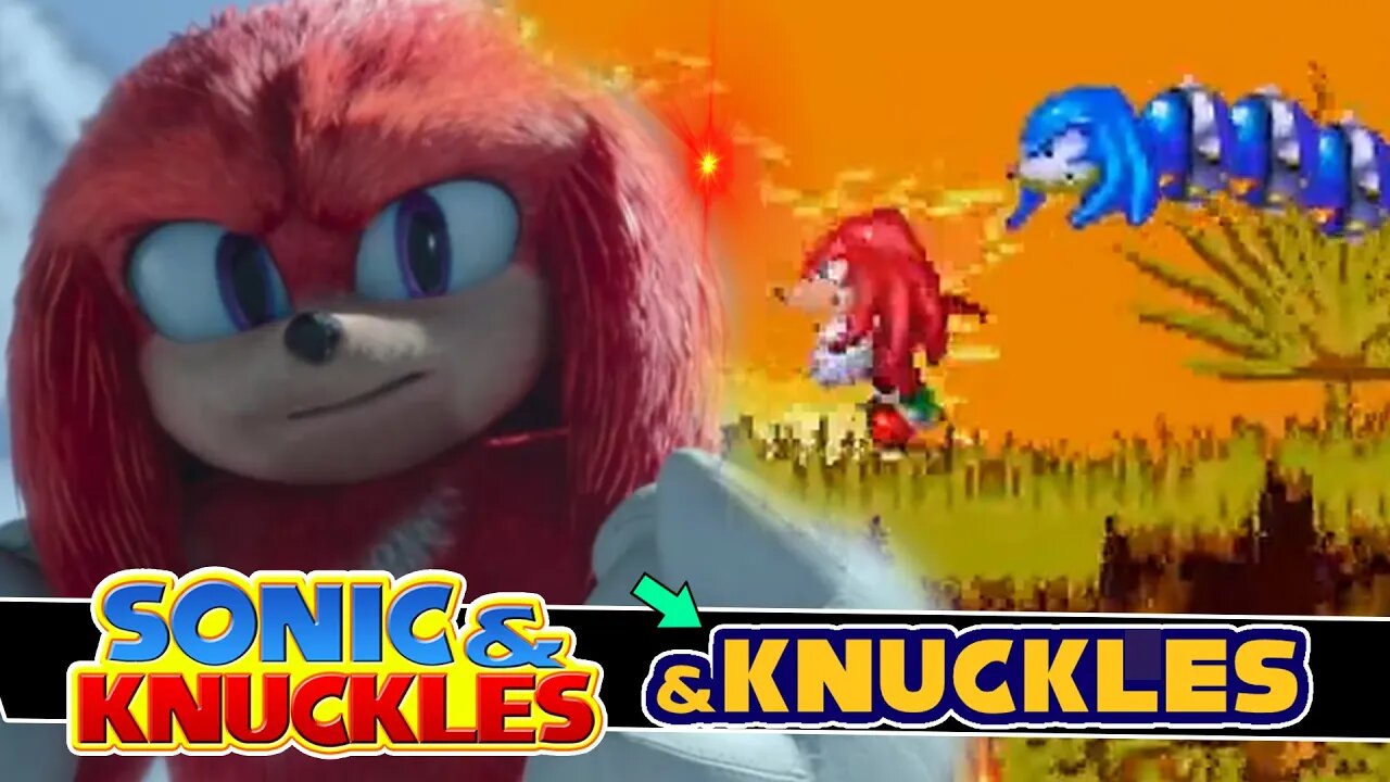 Jogo POTENTE do Knuckles - Knuckles 3 & Knuckles #shorts