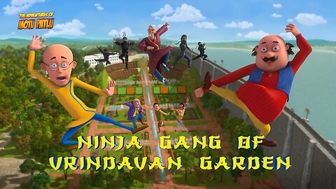 Ninja Gang Motu Patlu NewCartoons For Kids Motu Patlu Ki Jodi spot_1080p