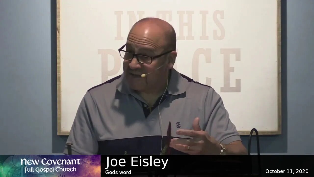 Joe Eisley The Word 101120