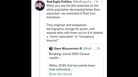 The Left Cheer The Decline Of White America.