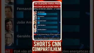 Os números do Bolsonaro forma incríveis no rio em nas eleições anteriores.@shortscnn