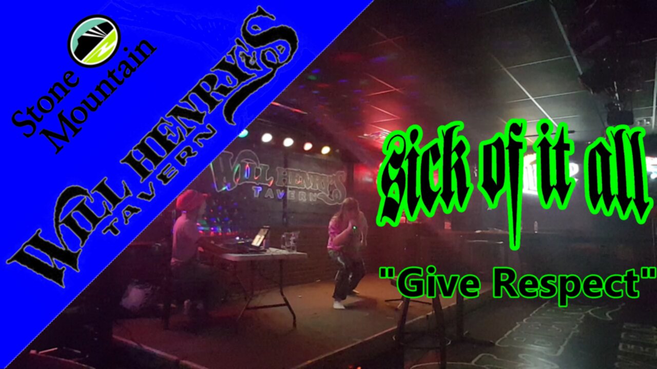 KARAOKE - Sick Of It All - Give Respect (Cover)