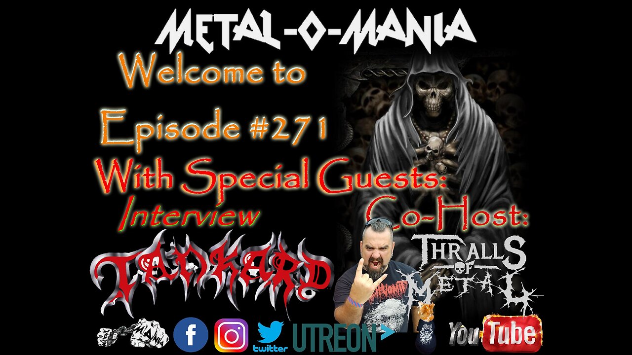 #271 - Metal-O-Mania - Special Guest: Tankard - Co-Host: Necrotic Nick