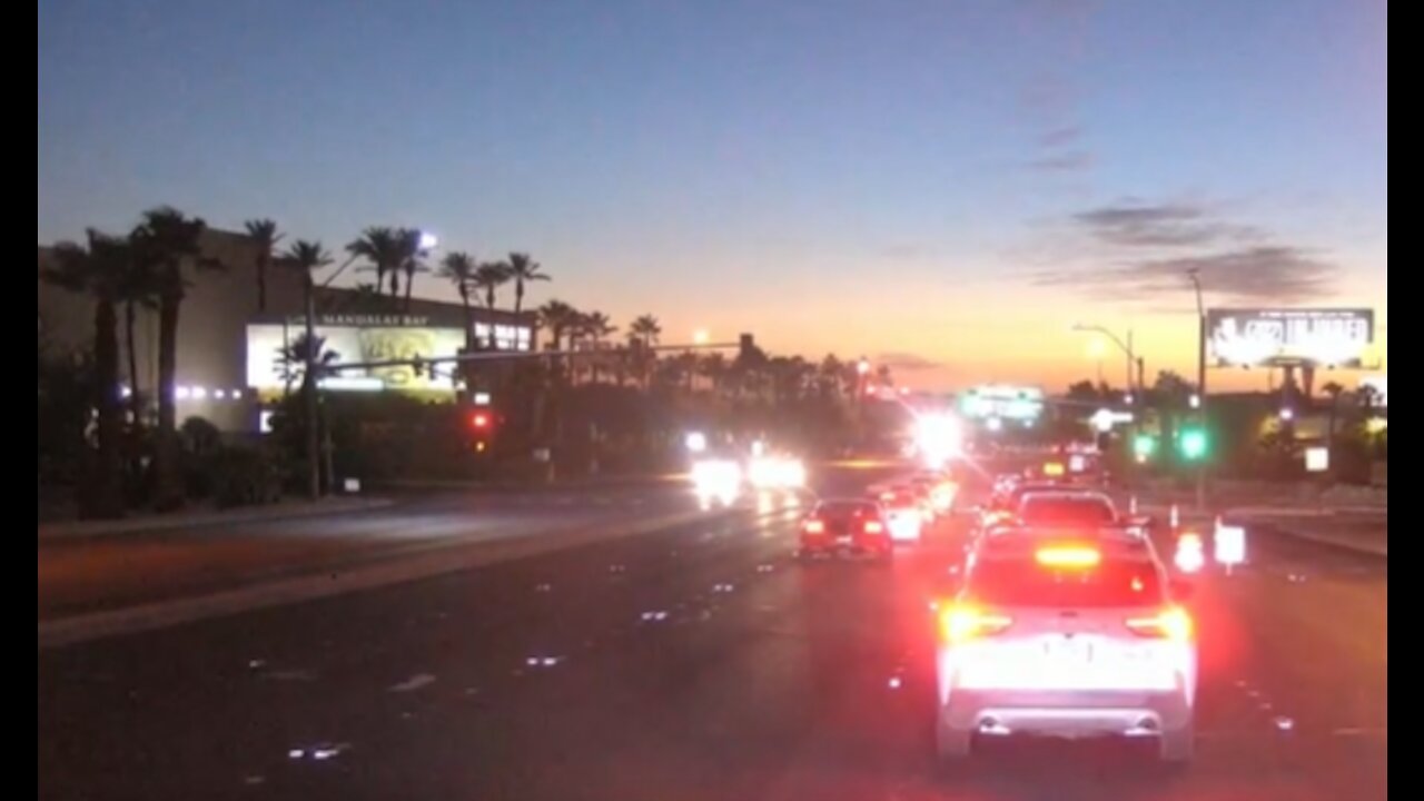 Homicide investigation closes portion of I-215 near McCarran Airport
