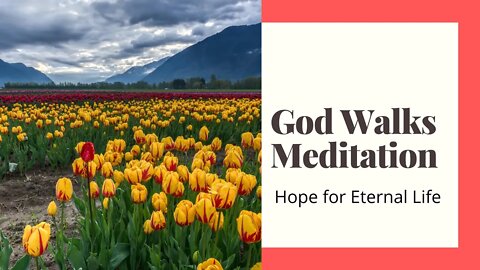 God Walks Meditation ....Hope for Eternal Life