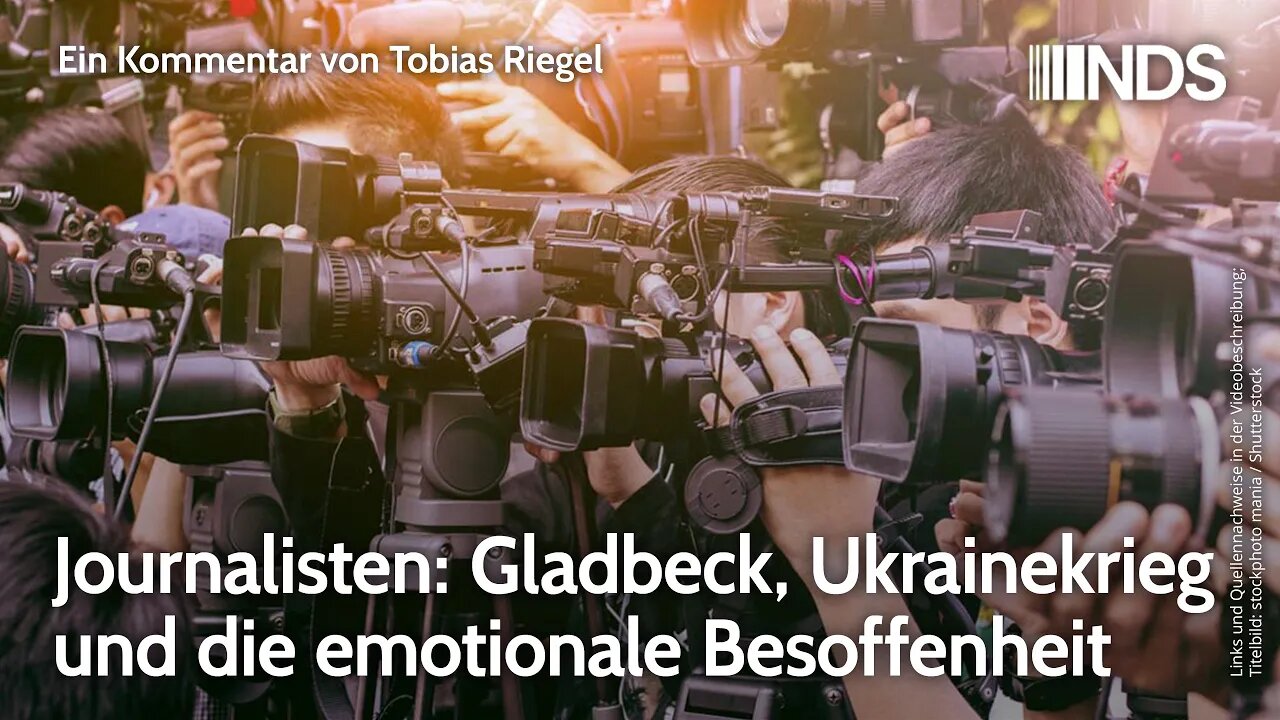 Journalisten: Gladbeck, Ukrainekrieg und die emotionale Besoffenheit | Tobias Riegel | NDS-Podcast